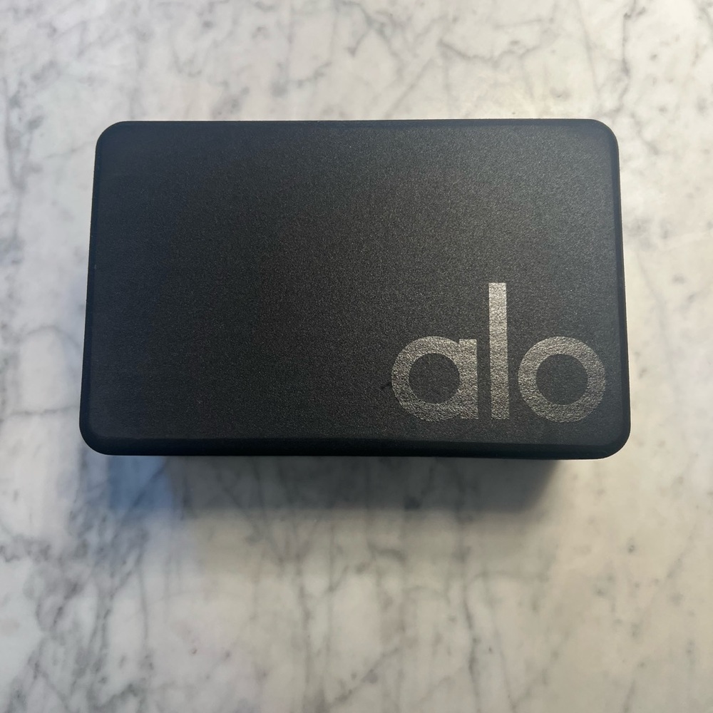 ALO Yoga Black yoga block